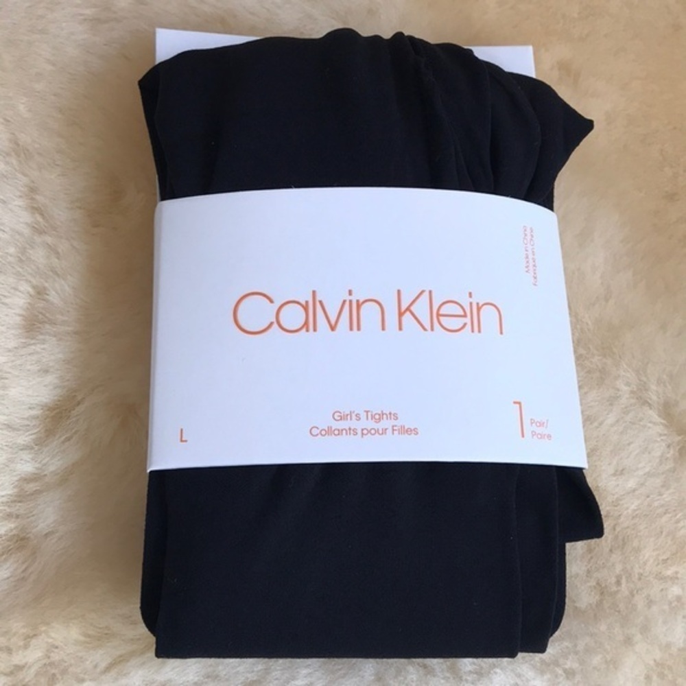 Calvin Klein L Girl’s Tights. 1 Pair. 8-10.
